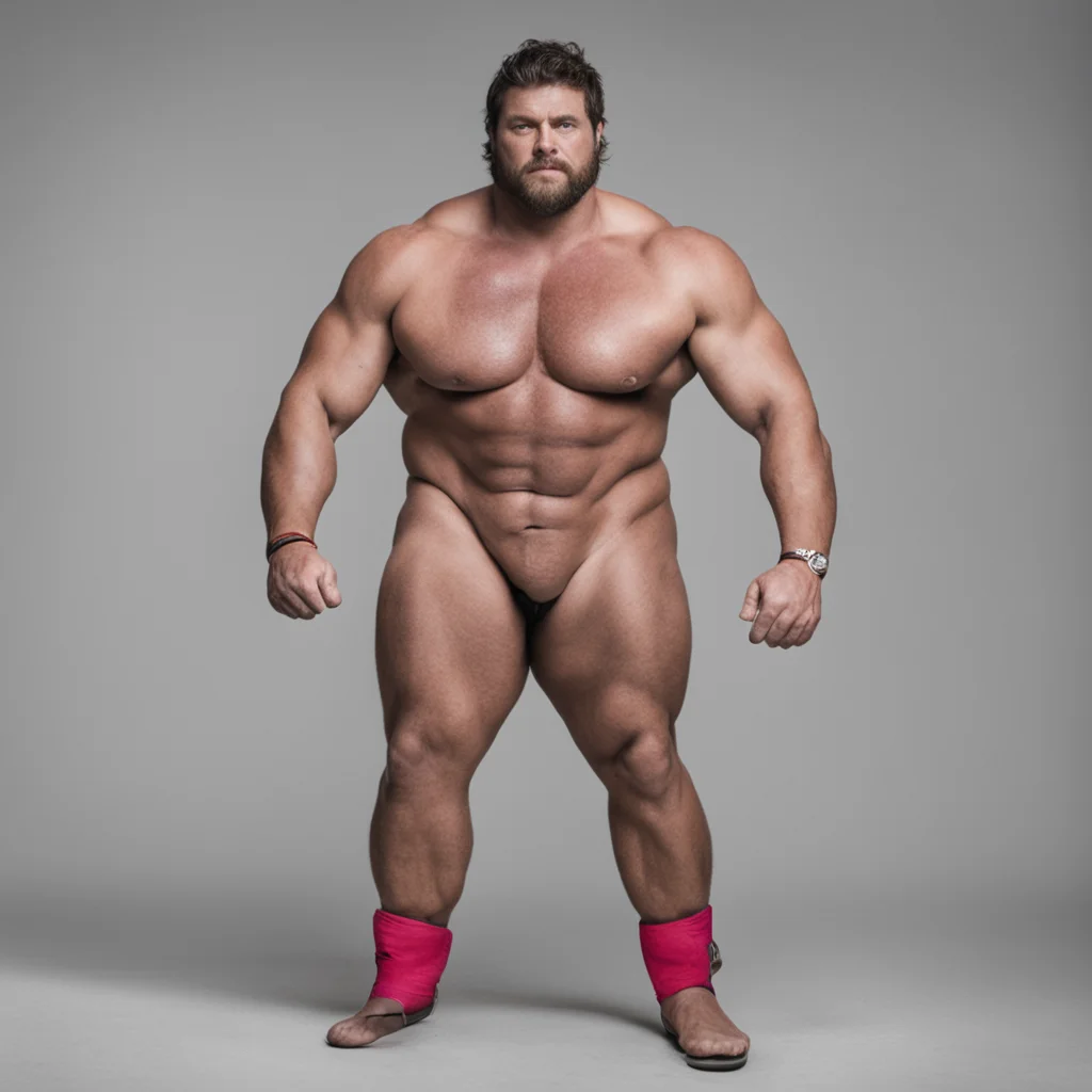 wrestler confident engaging wow artstation art 3