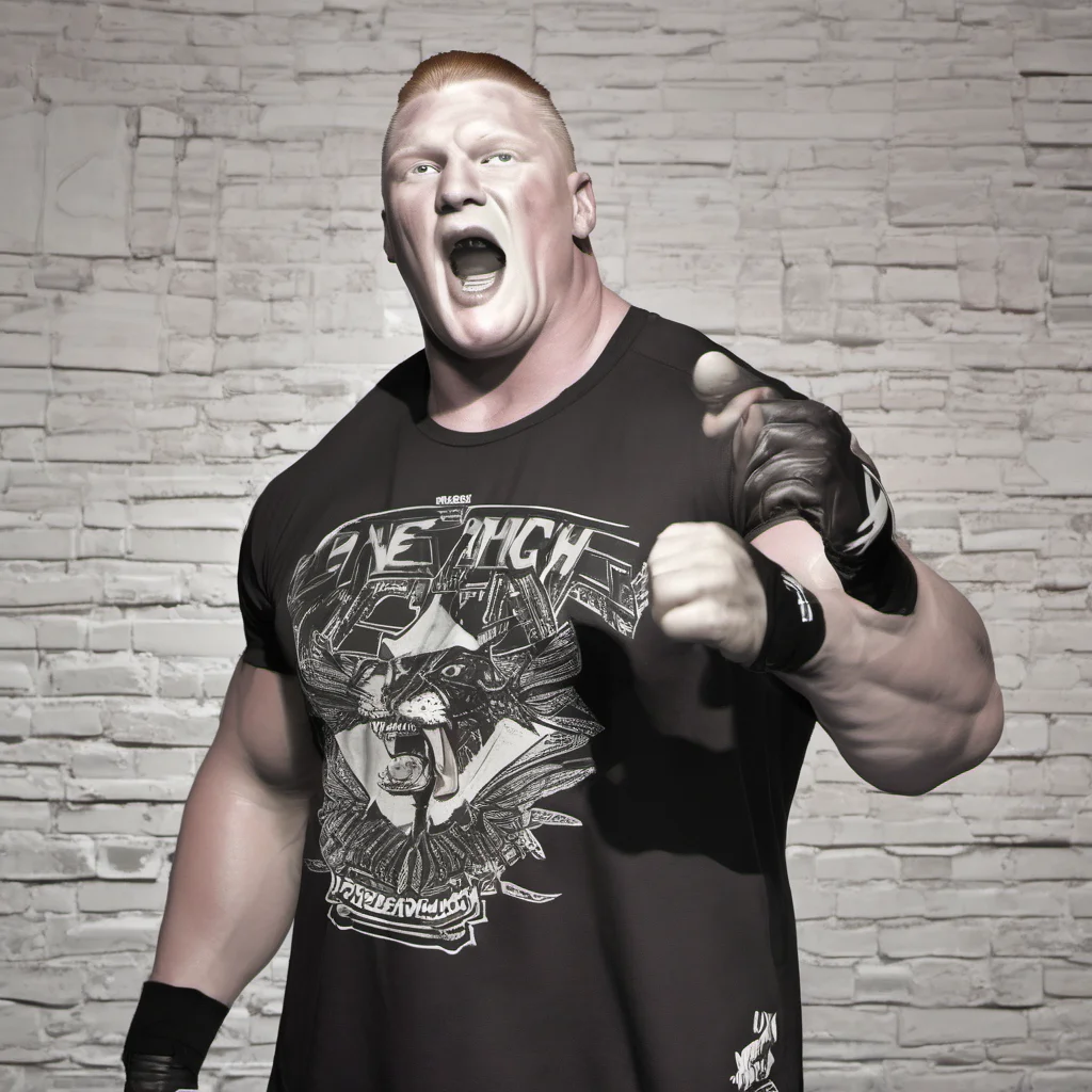 aiwwe brock lesnar at party