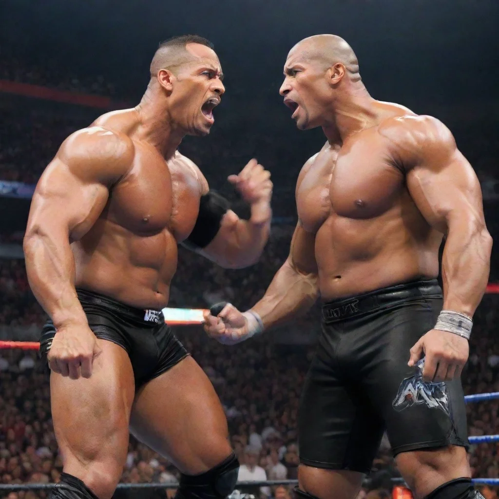 aiwwe the rock versus john cean