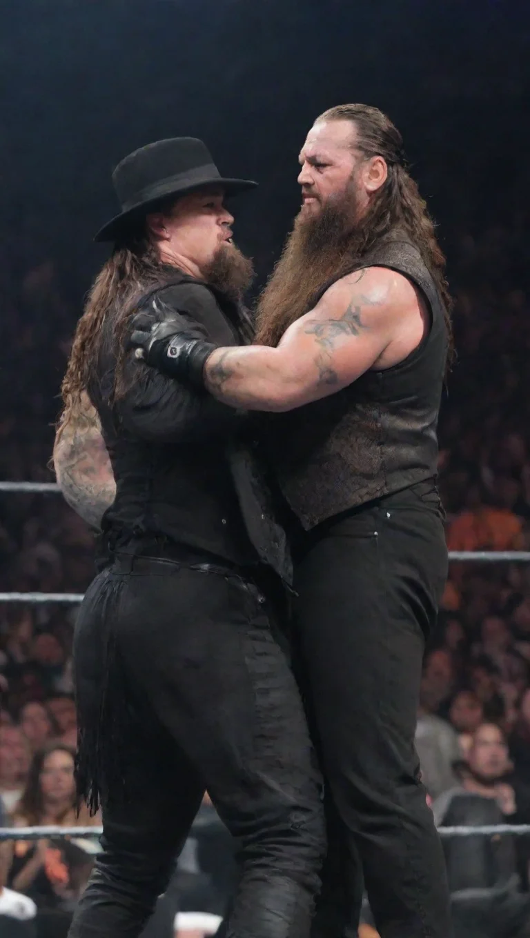 aiwwe the undertaker vs bray wyatt tall