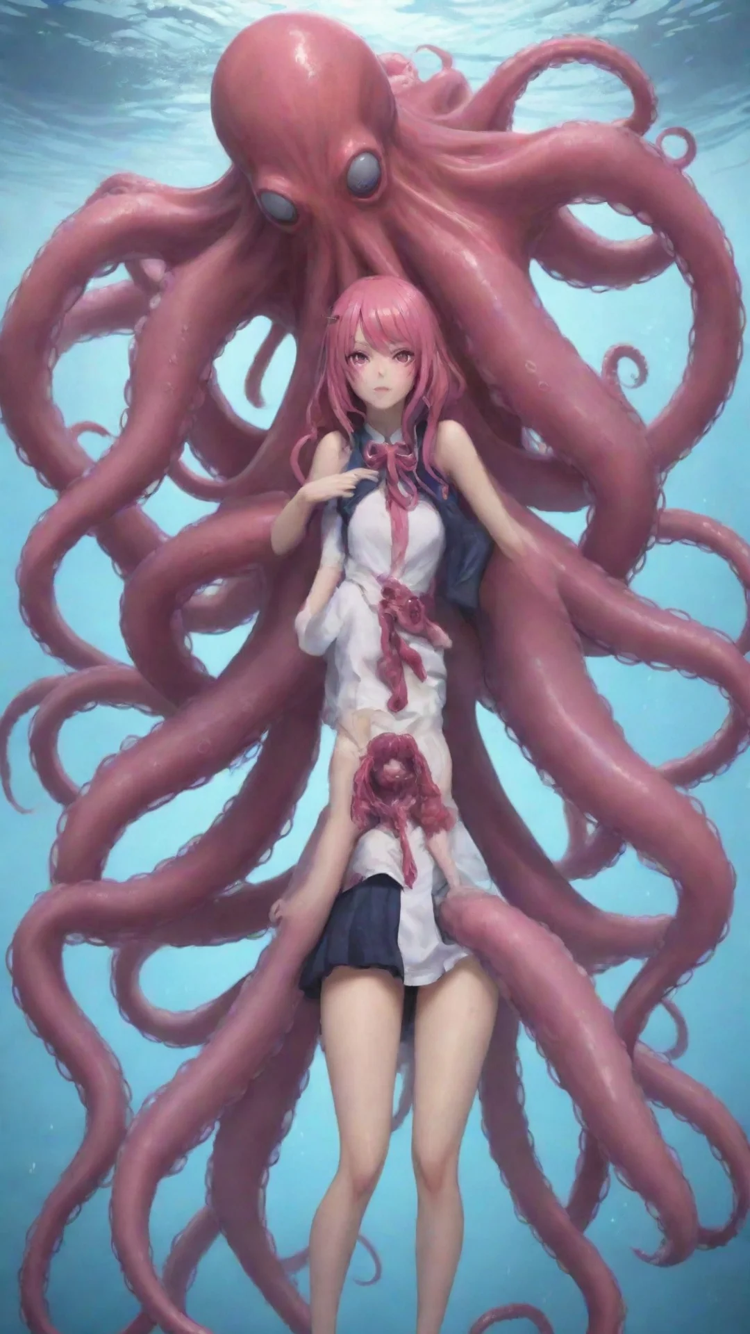 yandere human octopus giant tall