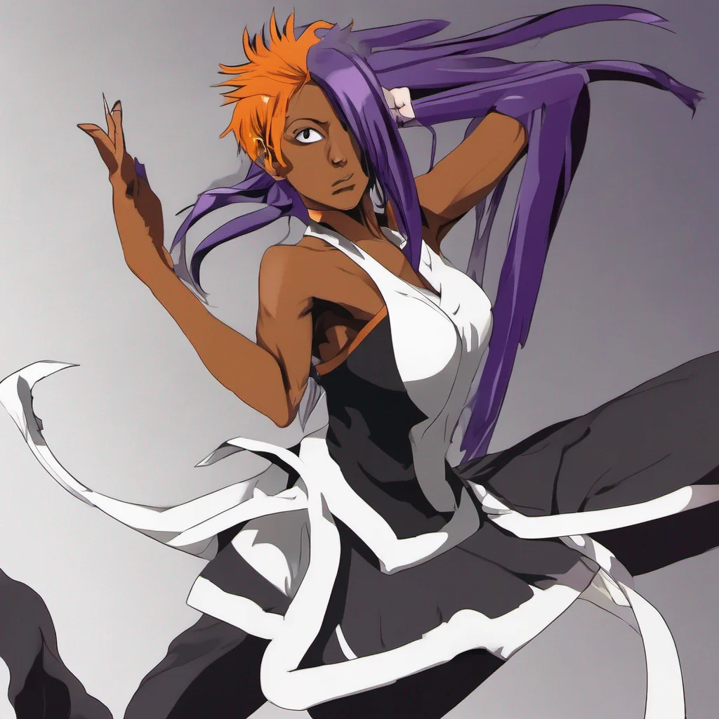 aiyoruichi shihouin from bleach jack o pose good looking trending fantastic 1