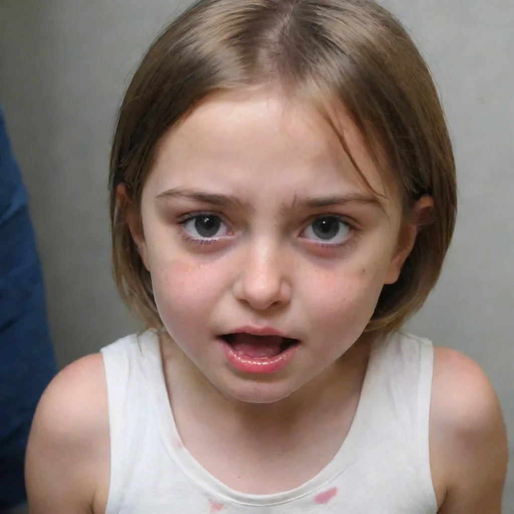 young girl pissed on face