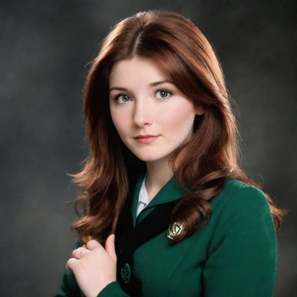 young jewel staite as a slytherin