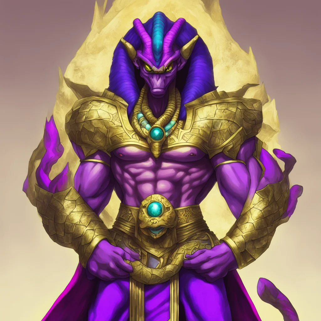 yugioh egyptian god snake fanart amazing awesome portrait 2