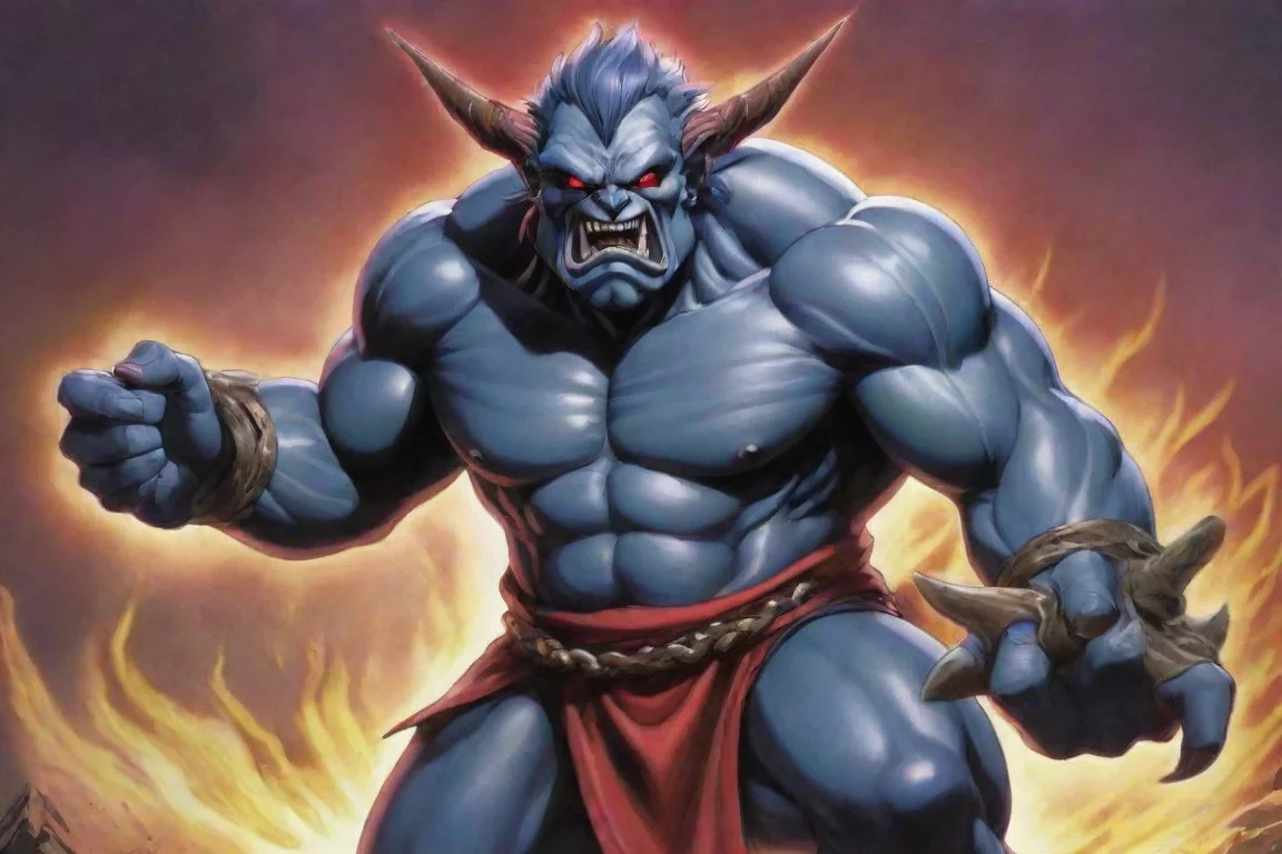 aiyugioh gouki ogre landscape