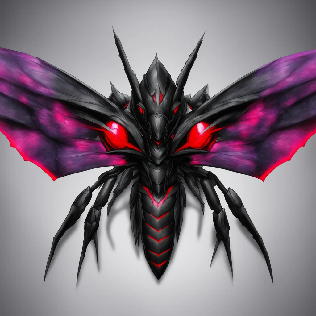 yugioh stile balck cicada with red eyes confident engaging wow artstation art 3