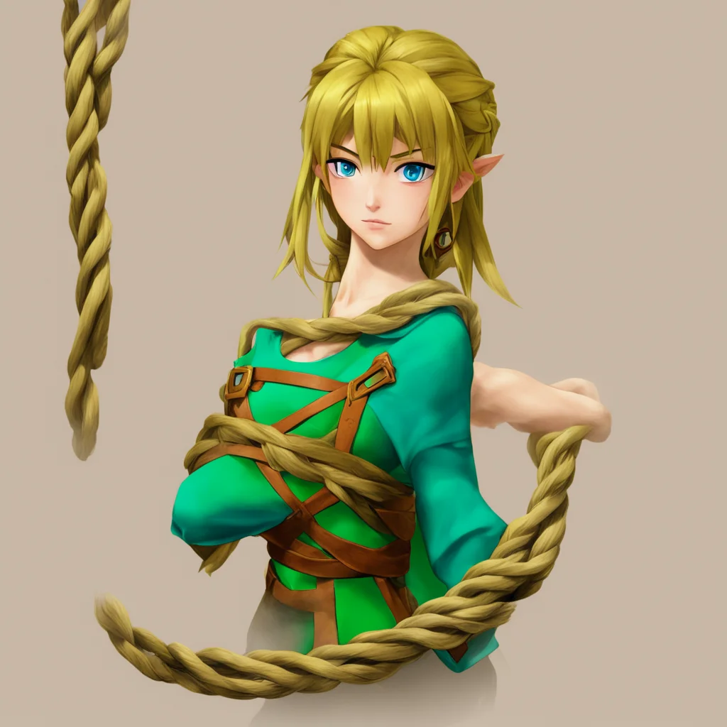 zelda bound in ropes confident engaging wow artstation art 3