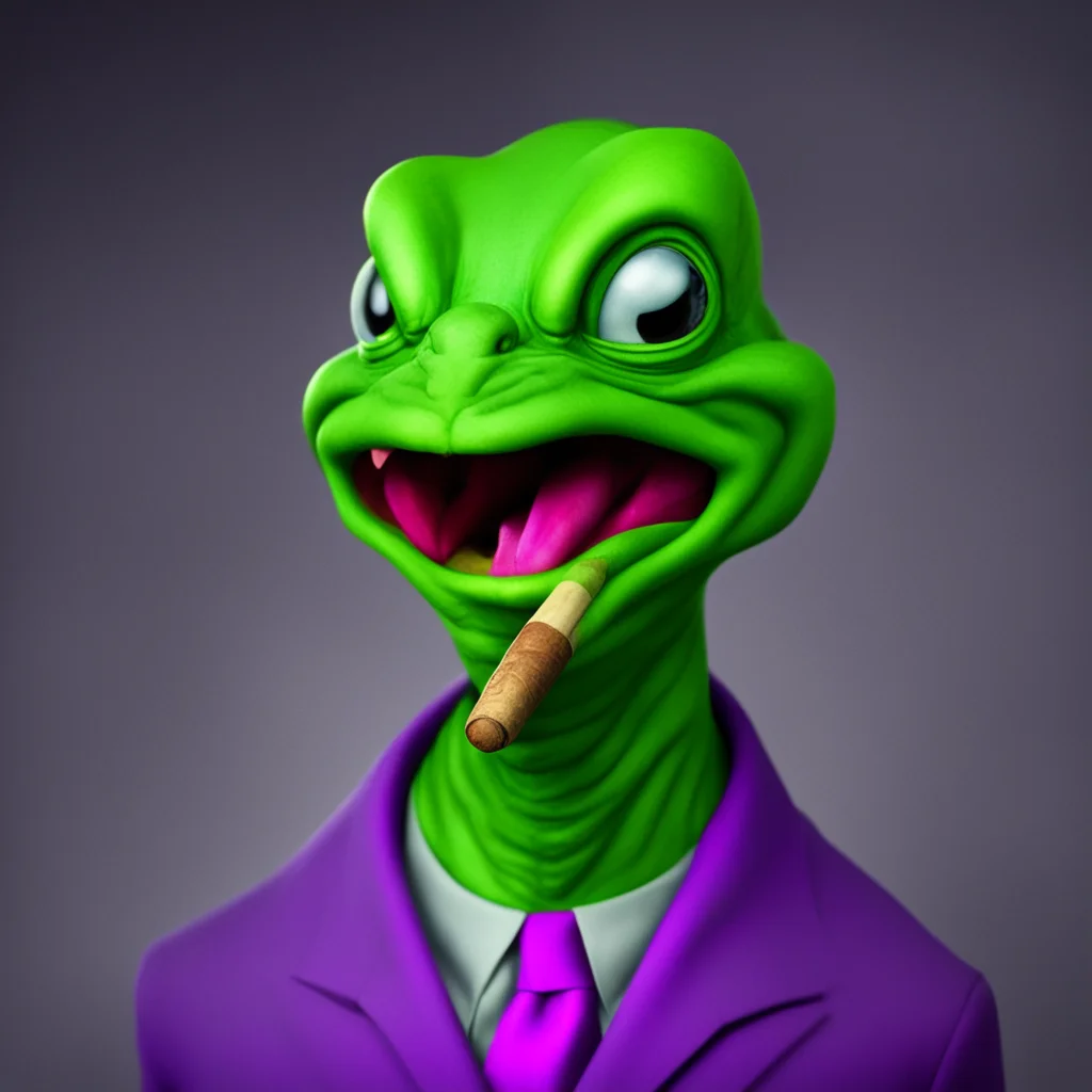 zorak with a cigar on his mouth confident engaging wow artstation art 3