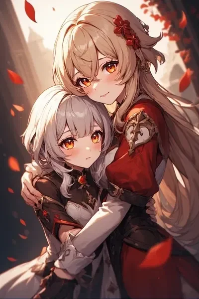 Alice and Klee — Wonderful Christmas As A Demihuman