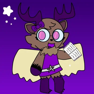 Amelia the nerd peryton