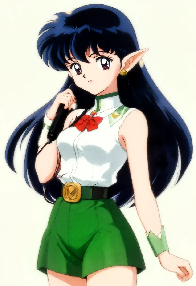 Aesthetic elf woman in 1970s shoujo anime style style