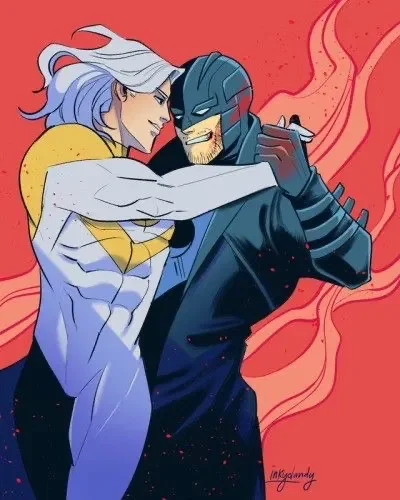 Apollo and Midnighter as Dads!