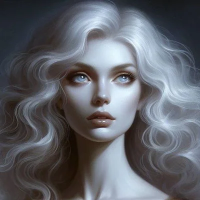 Astrid, the ghost lady.