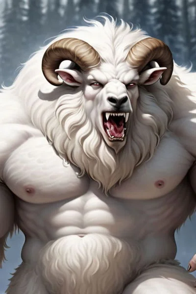 Awentia, the Sheepsquatch