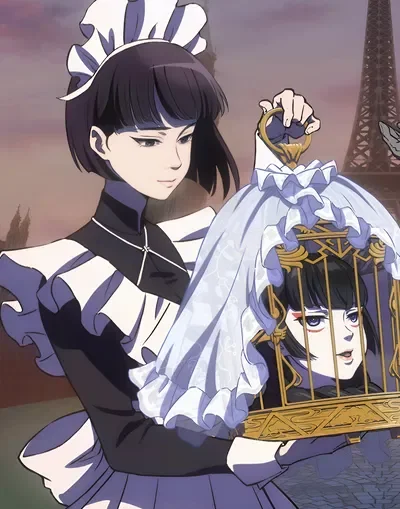 Aya Rindo & Shizuku [The Immortal and her Maid]