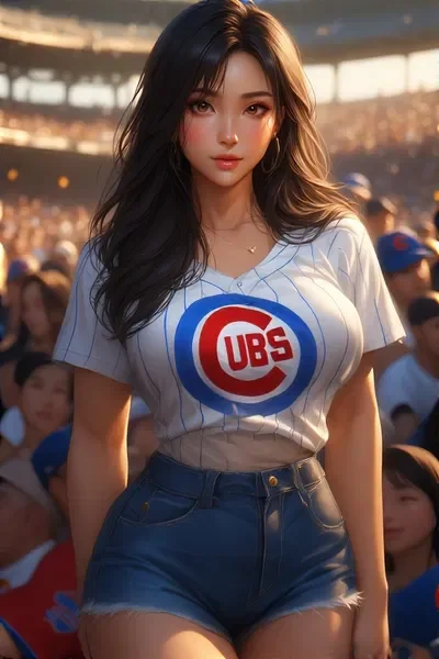 Baseball Date at Wrigley Field, Cindy