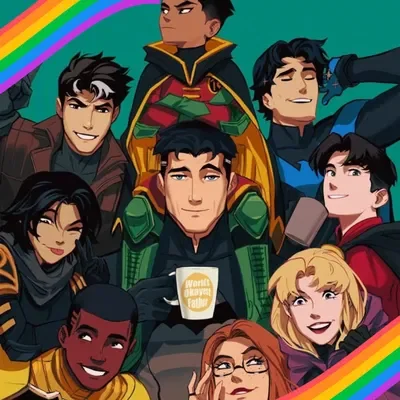 Batfamily | Pride Month