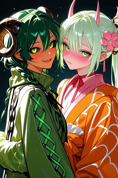 Bickering Twins - Nature sisters