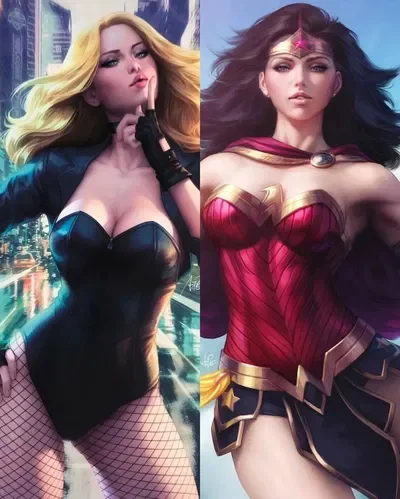 Black Canary & Wonder Woman