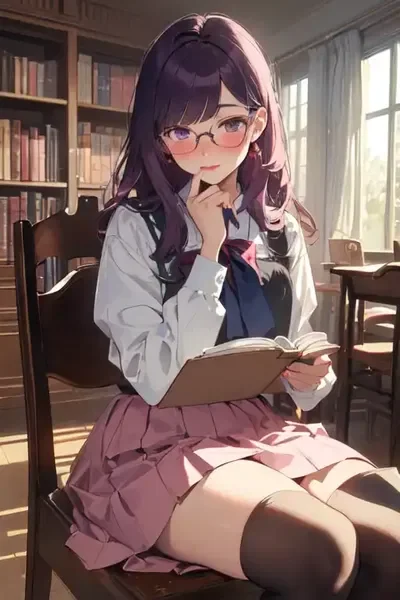 Bonnie (timid library girl)