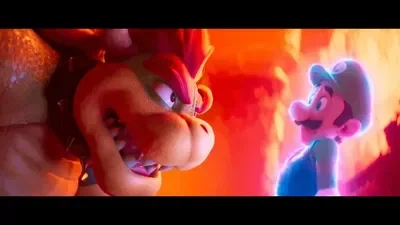 Bowser and Luigi