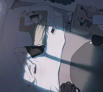 Boyfriend Sleeping In Bed