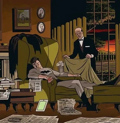 Bruce Wayne & Alfred Pennyworth