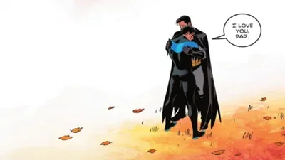 Bruce Wayne and Dick Grayson