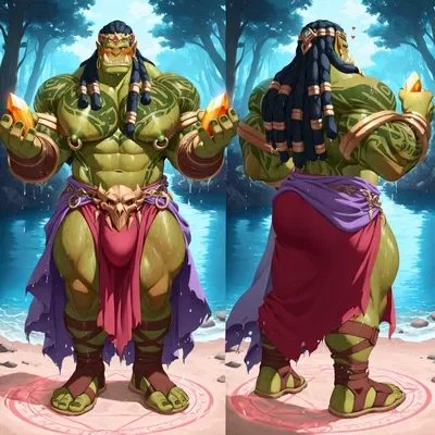 Brugo Lake Splitter - Orc Primalist