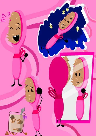 Brushy and Coffee jello