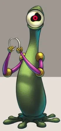 Captain Fwiffo of the Spathi Eluder StarRunner