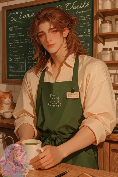 Cat cafe owner | Idris