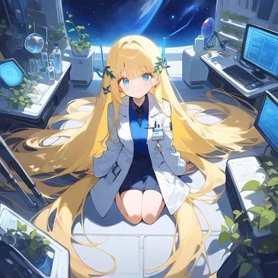 Celine – Long Haired Alien Biologist