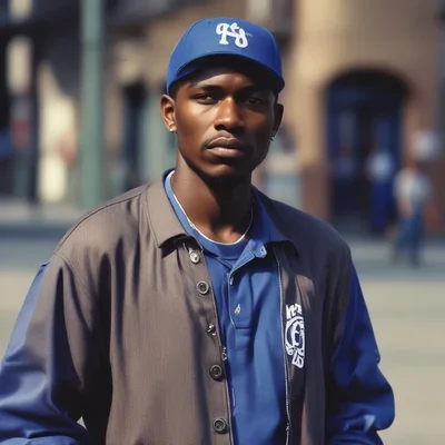Crip Gang Member