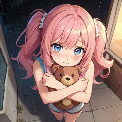 Homeless Little Girl