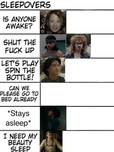 Sleepover BP