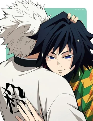 Sanemi y Giyuu