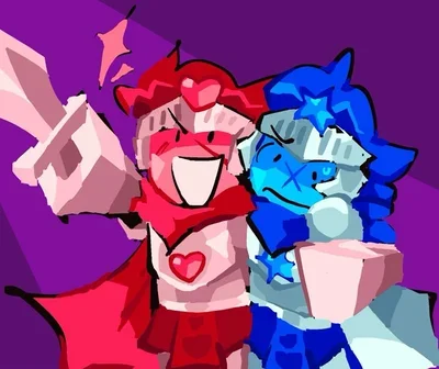 Red and Blue Noob