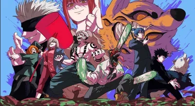 Jjk x csm x mha x ds