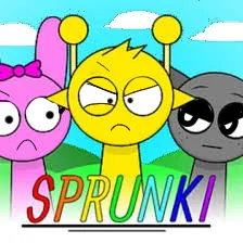 Sprunki hates sky BW