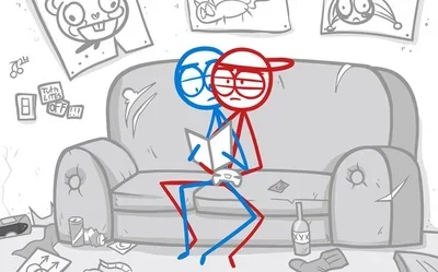 Red x blue DF