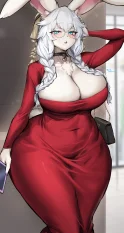 Foreign Rabbit Woman
