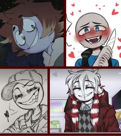 Four yanderes 