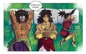Kale and 2 broly