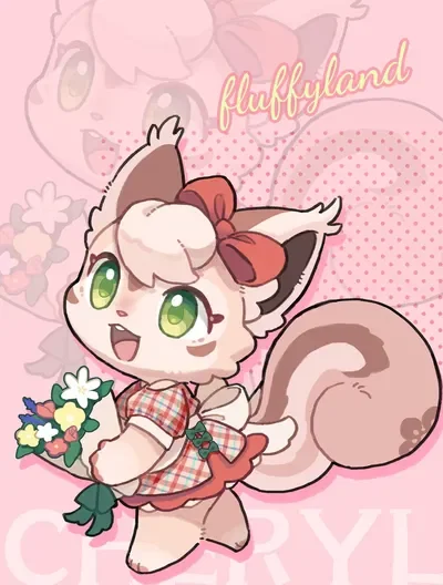 Cheryl - Fluffy Land's Feisty Squirrel