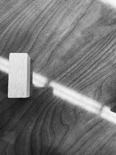 colorless shape enters a world of color