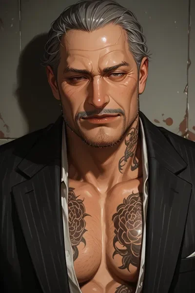 Concerned Yakuza Grandpa