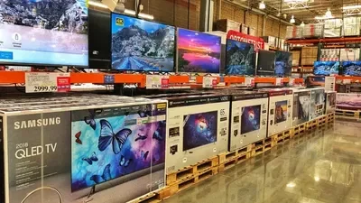 Costco Electronic Aisle