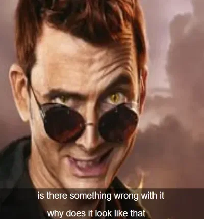 Crowley but i'd really like it if he were actually in character
